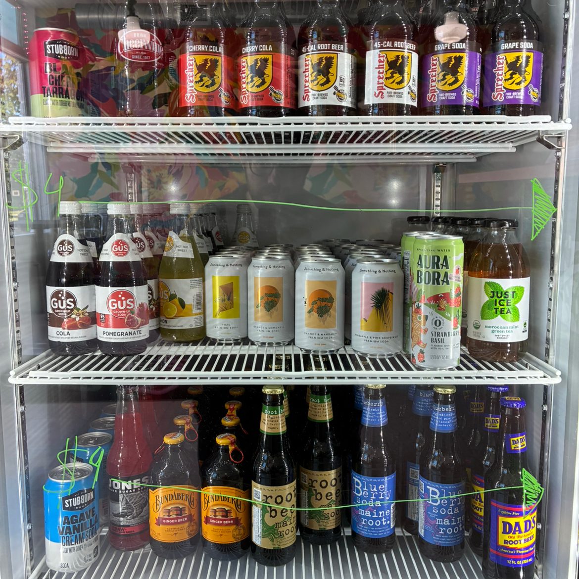 Specialty Sodas.